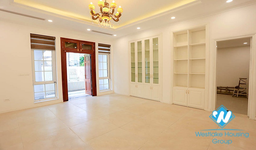 Nice house with 3 floors for rent in Block T Ciputra, Hanoi